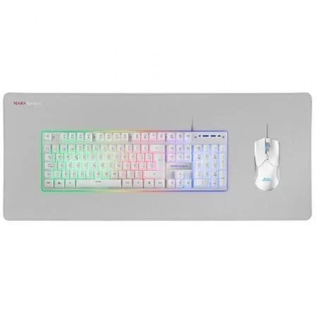 Mars Gaming Combo Gaming MCPX 3 en 1 Blanco (Teclado H-MECH, Ratón 10K y Alfombrilla XXL) lifepath_sku: S0231890